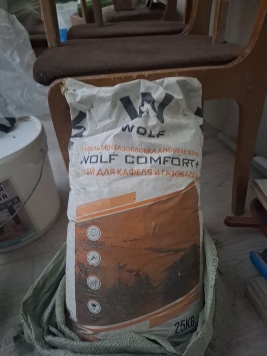 Кафельный клей 1 мешок, новый, свежий