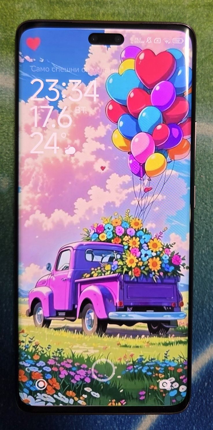 Xiomi p 13 lite pink