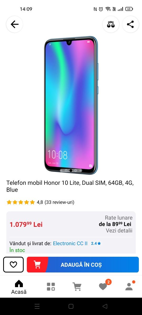 Huawei Honor 10 Lite