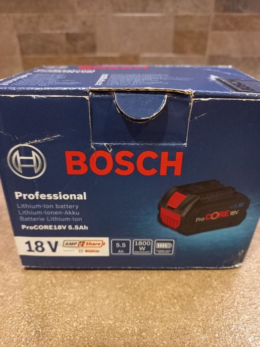 Батерия за BOSCH 18V 5.5A НОВА