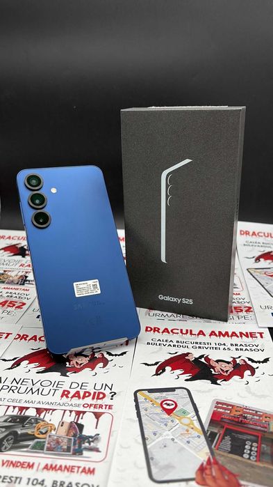 Dracula Amanet: Samsung S25,128Gb/12Ram.