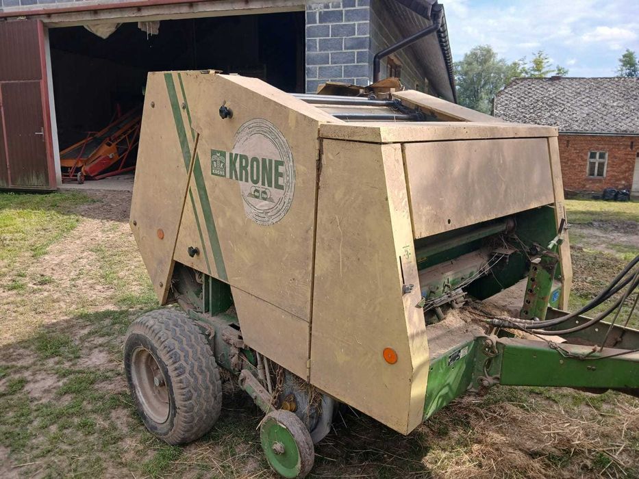 Presa Krone 125 , verde , plasa si doua ate , 130 ,100