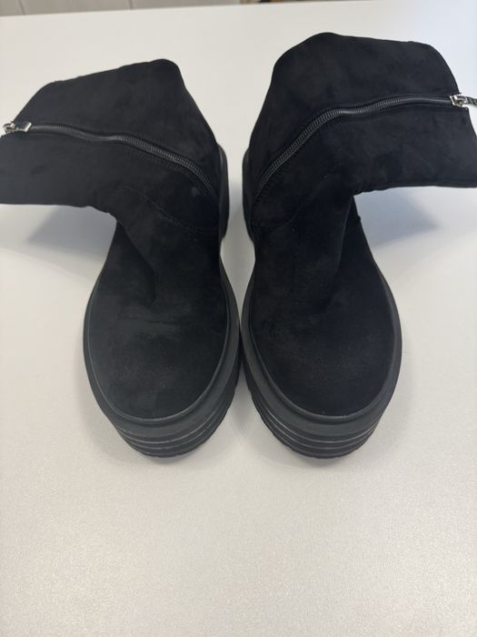 Cizme piele intoarsa Benaza