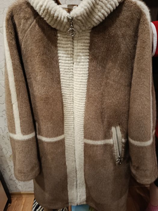 Дубленка женская,двухсторонняя