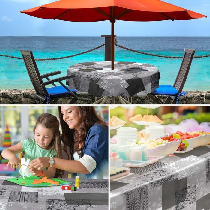 Покривка за маса от мушама, която може да се пере, 100 х 140см