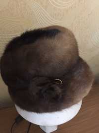 Женскую норковую шапку