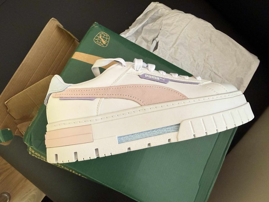 Puma mayze crashed white galaxy pink