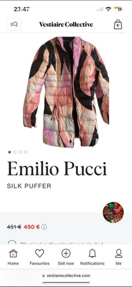 Geaca emilio pucci