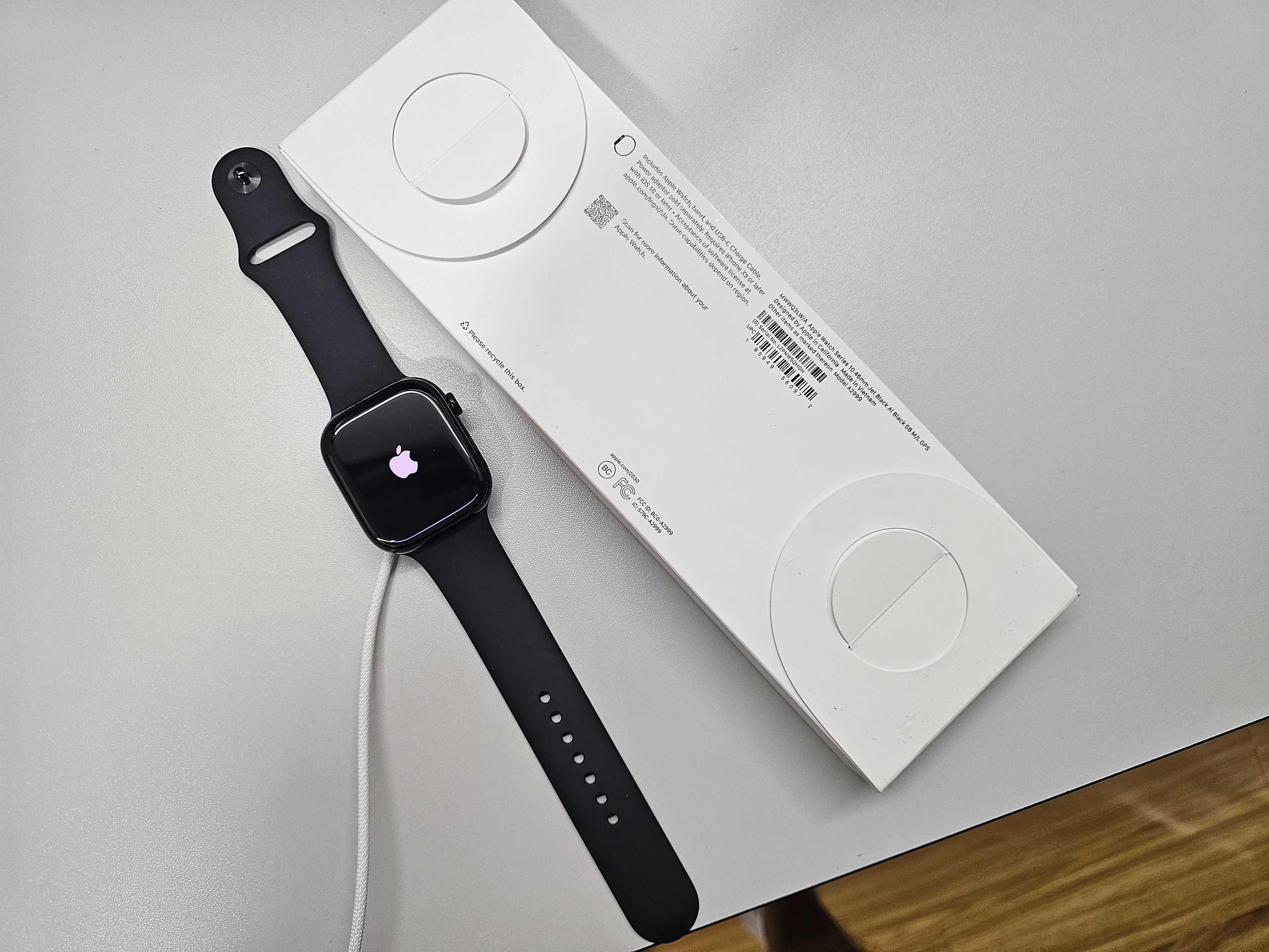 ПРОДАМ Apple Watch Series 10 / 46MM Jet Black. Состояние НОВОЕ.