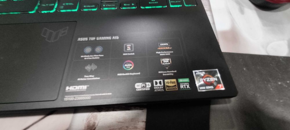Лаптоп Gaming ASUS TUF A15 , Платен Windows11 pro i Office 2019