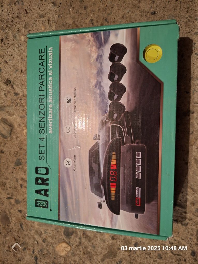 Senzori parcare auto gri / galben