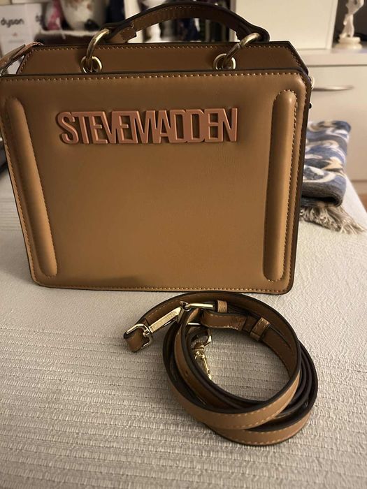 Steve Madden дамска чанта кафява