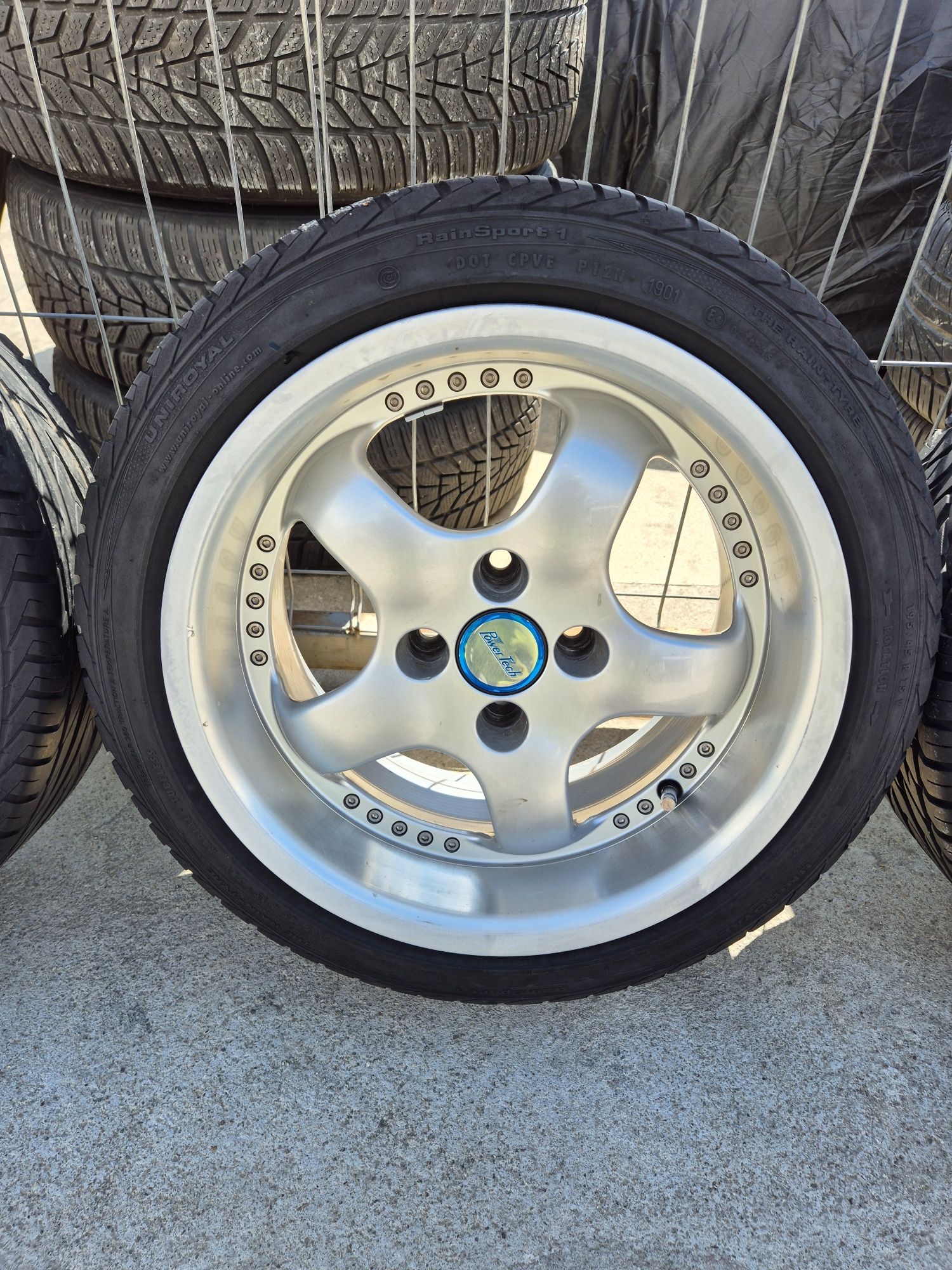 Джанти Intra Power Tech 15 цола , 4х100 , 8j ,et20 195/45/15 Vw Honda