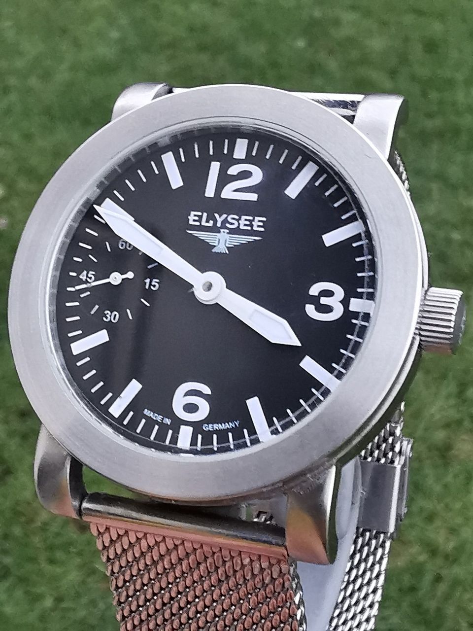 Ceas Elysee Unitas - Int Manuala - 42 mm-Funcționează Impecabil!