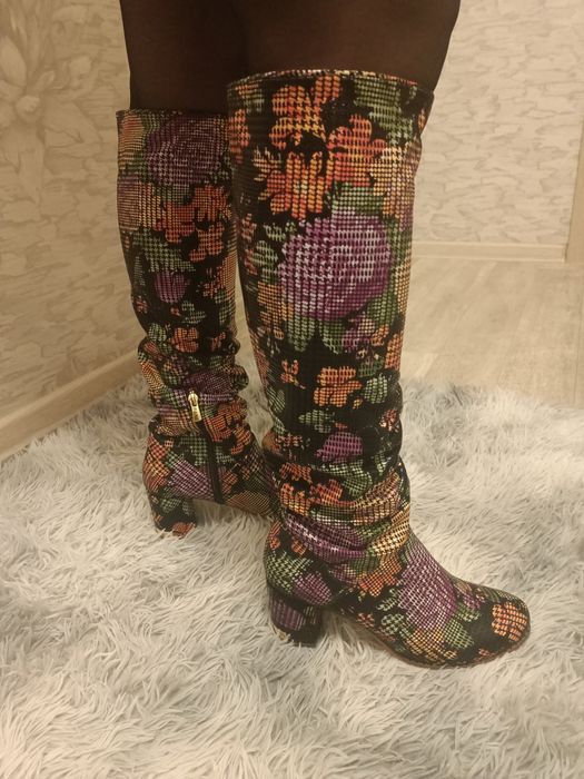 Сапоги натуральная кожа