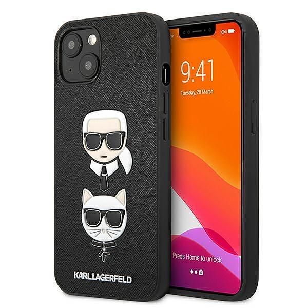 Karl lagerfeld hardcase saffiano karl & choupette - лицензиран кожен к