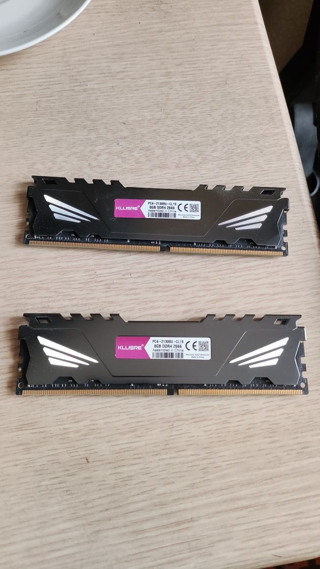 Оперативная память ddr4 2666MHz 2*8Гб