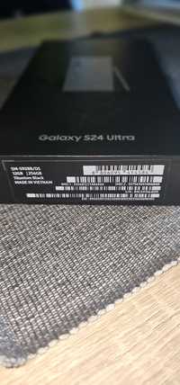 Vând Samsung Galaxy S24 Ultra 256 GB Titanium Black 5G. Sigilat.
