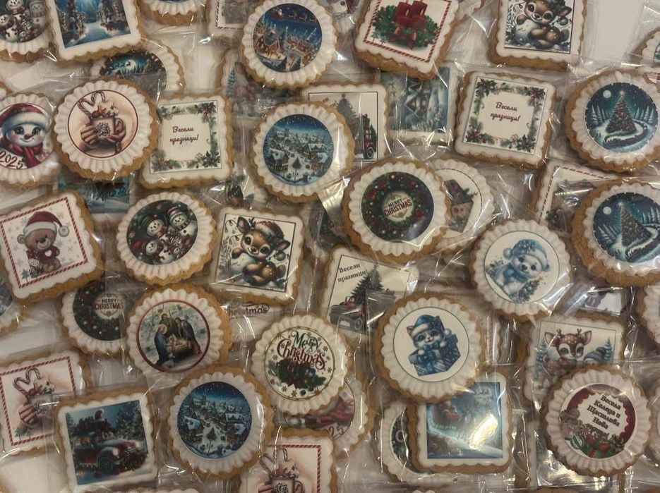 Коледни бисквити