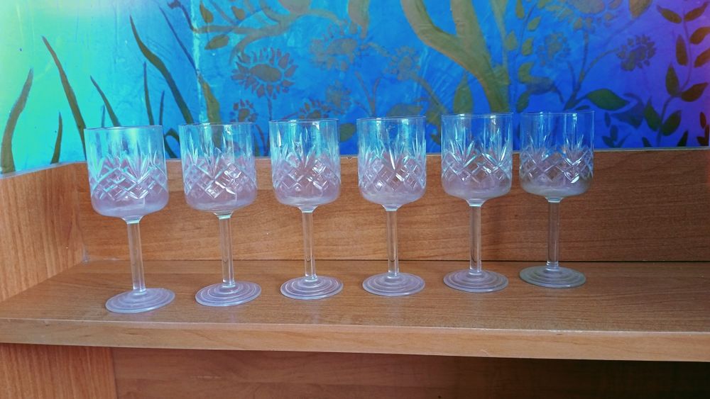 Рюмки хрусталь 6 шт