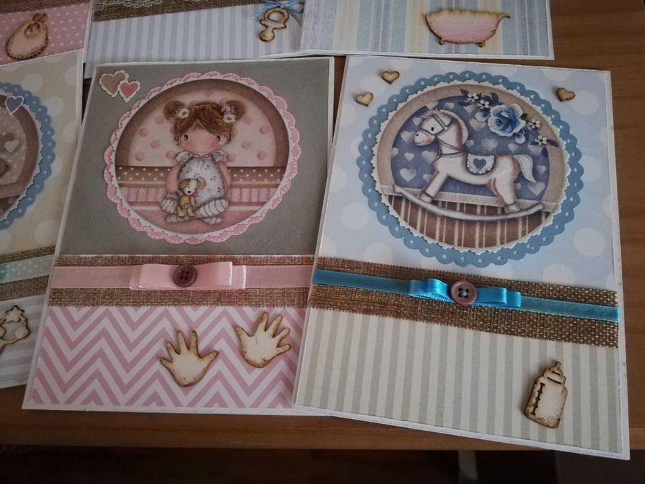 Картички за бебе и дете ГОЛЕМИ ръчна изработка