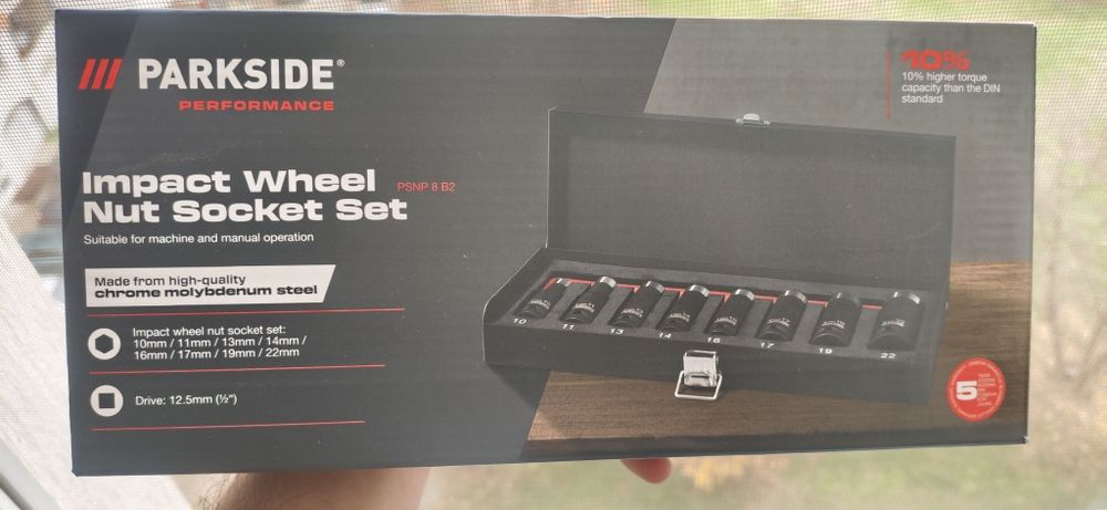 Нови ударни вложки 1/2 за гайковерт