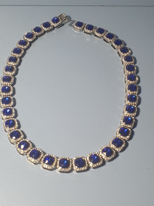 Colier Cristale Albastre