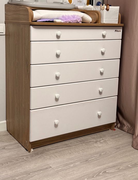 Продается Детский комод PITUSO+ пеленальный матрас