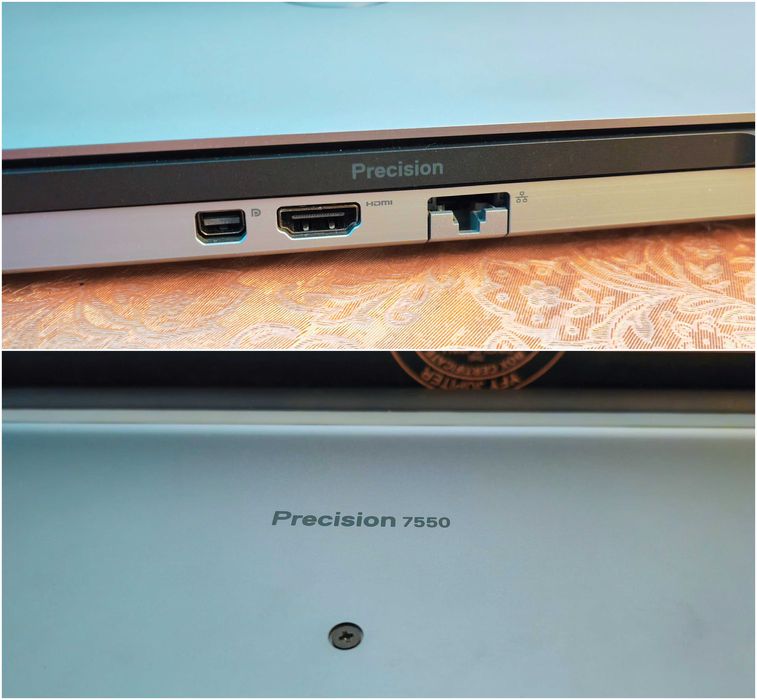 Precision 7550/Core i7/Quadro T2000/16GB RAM/512GB SSD/15.6 100%DCIP-3