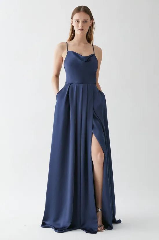 Rochie eleganta satin COAST