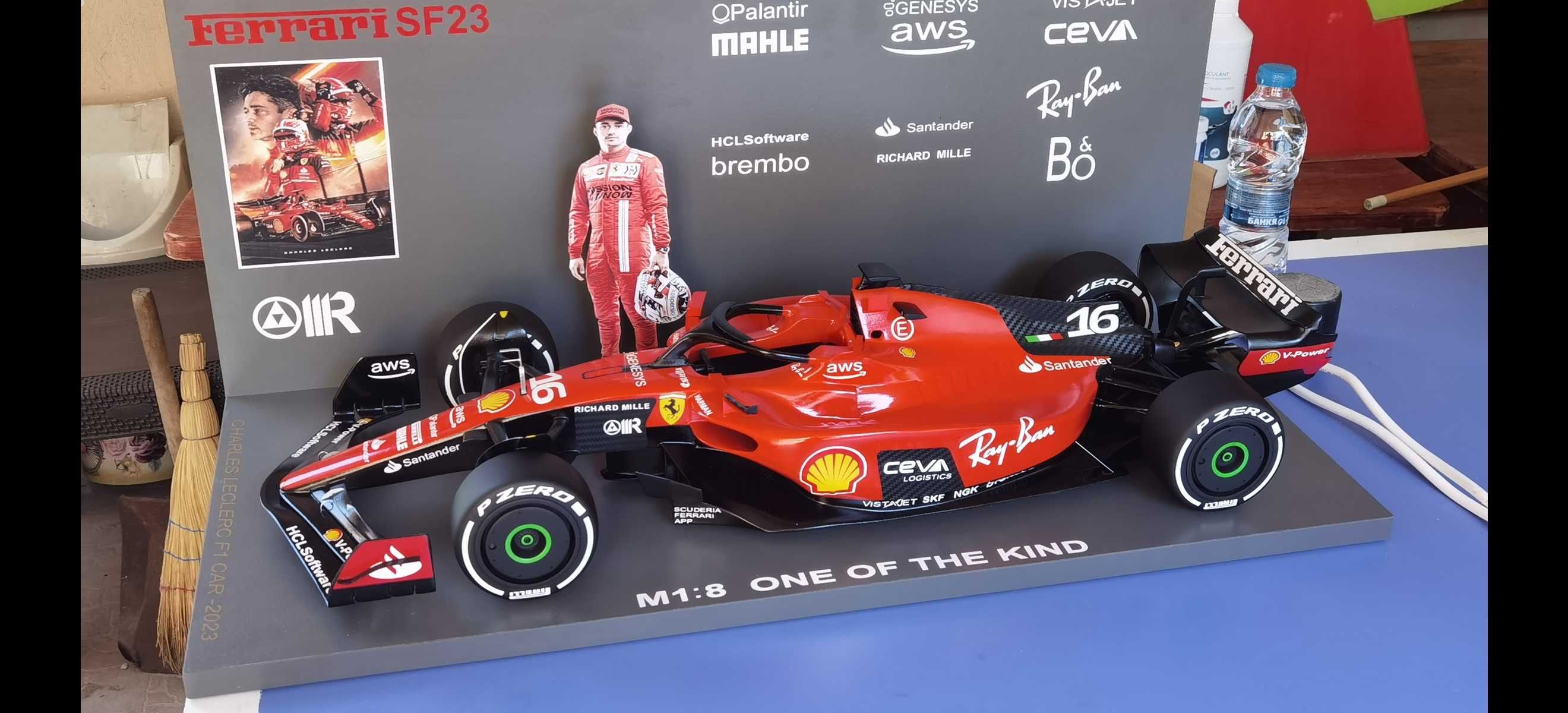 БОЛИД ФОРМУЛА F1 - ръчна изработка