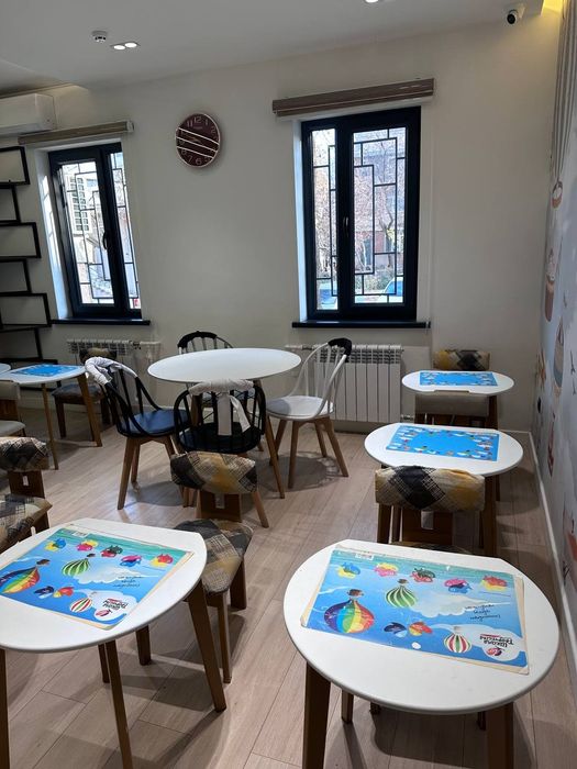 Укув маркази учун стол ва стул комплектект