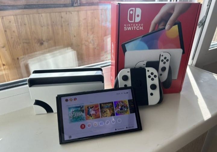 Nintendo switch oled прошитый каспи 12/24