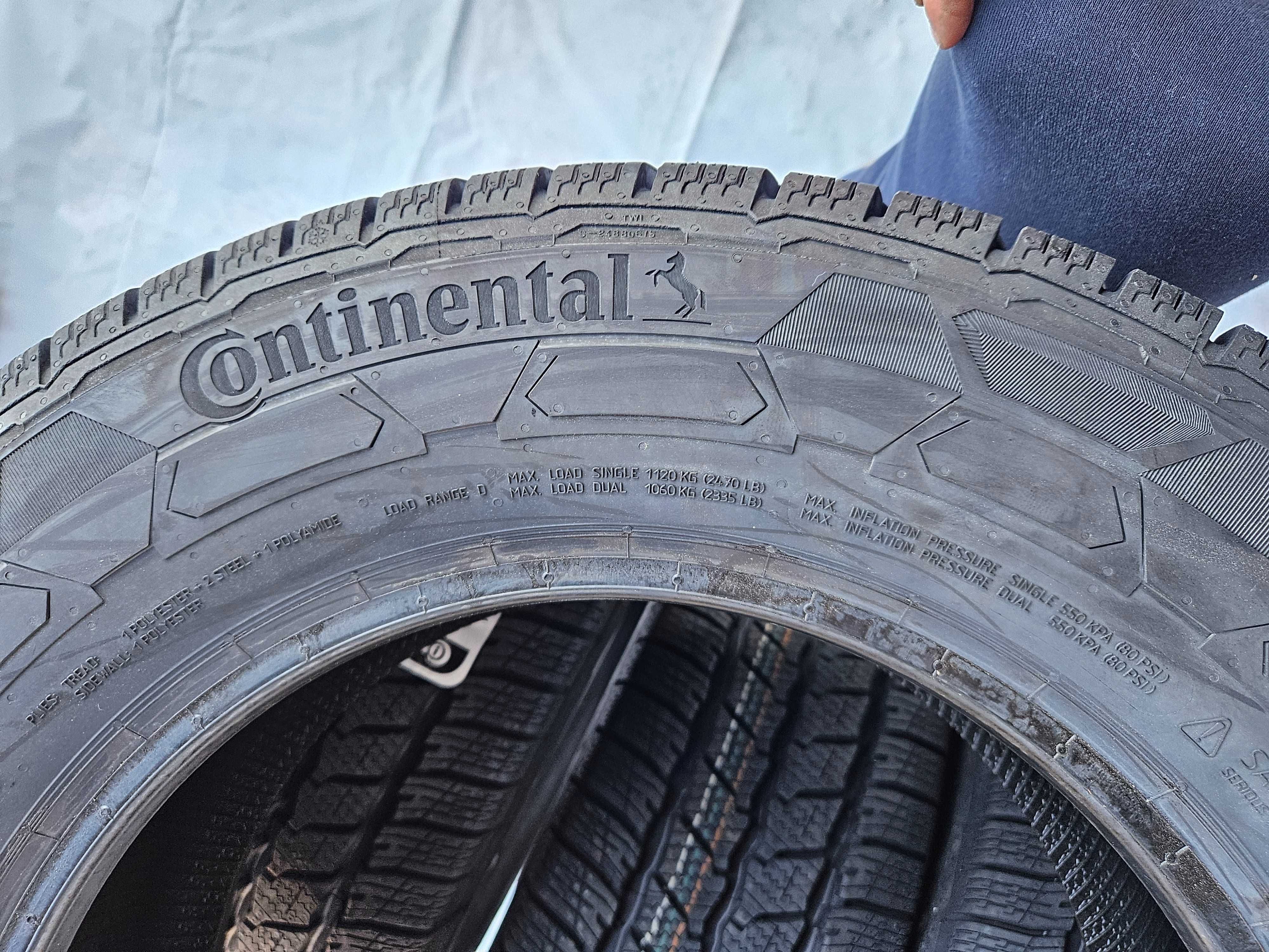 4 Нови бусови зимни гуми 225/65R16C Continental VanWinter DOT4024