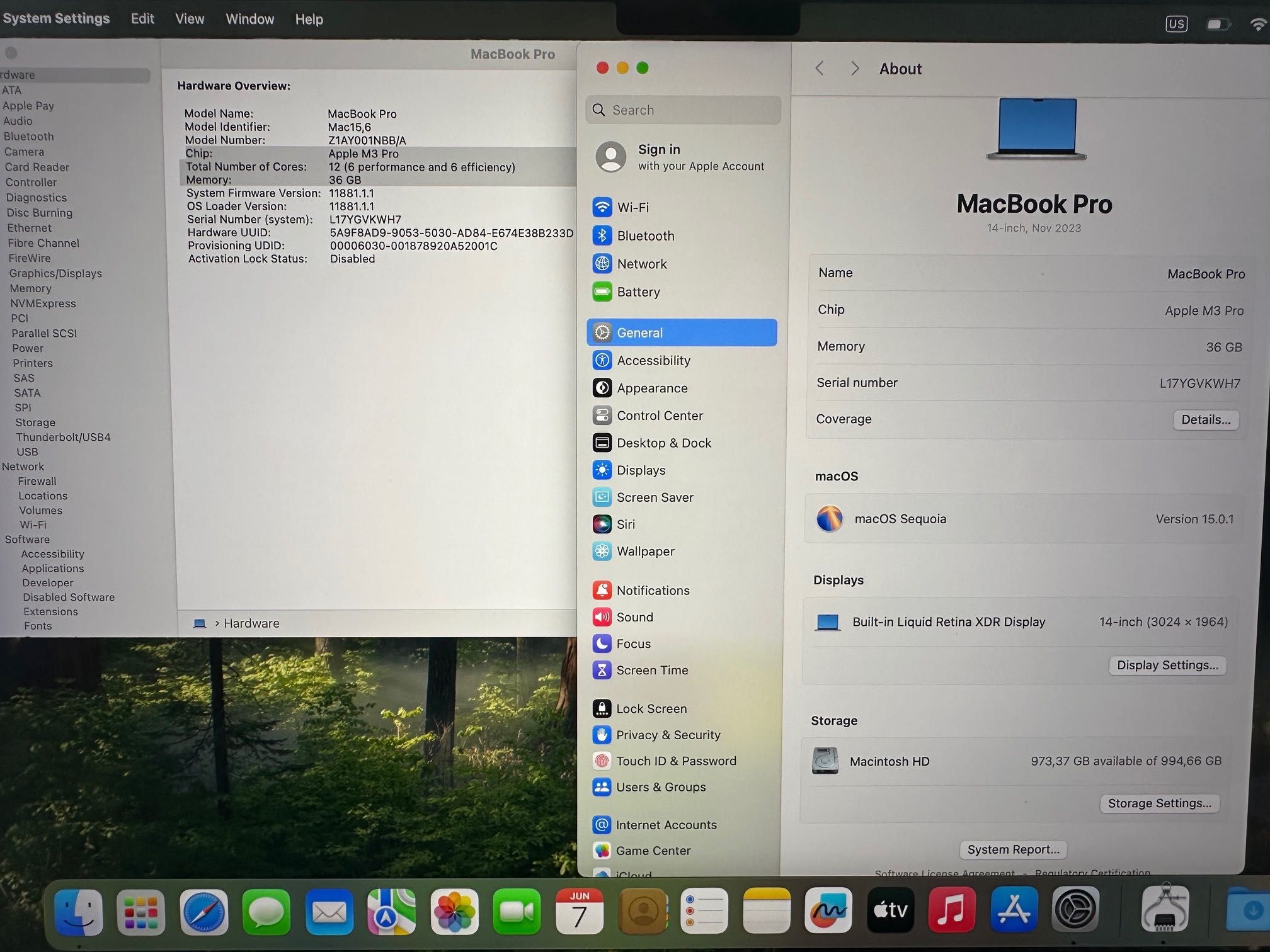 MacBook Pro 14" M3 PRO 11-CPU, 14-GPU, 36RAM, 1TB SSD ГАРАНЦИЯ 9.2025