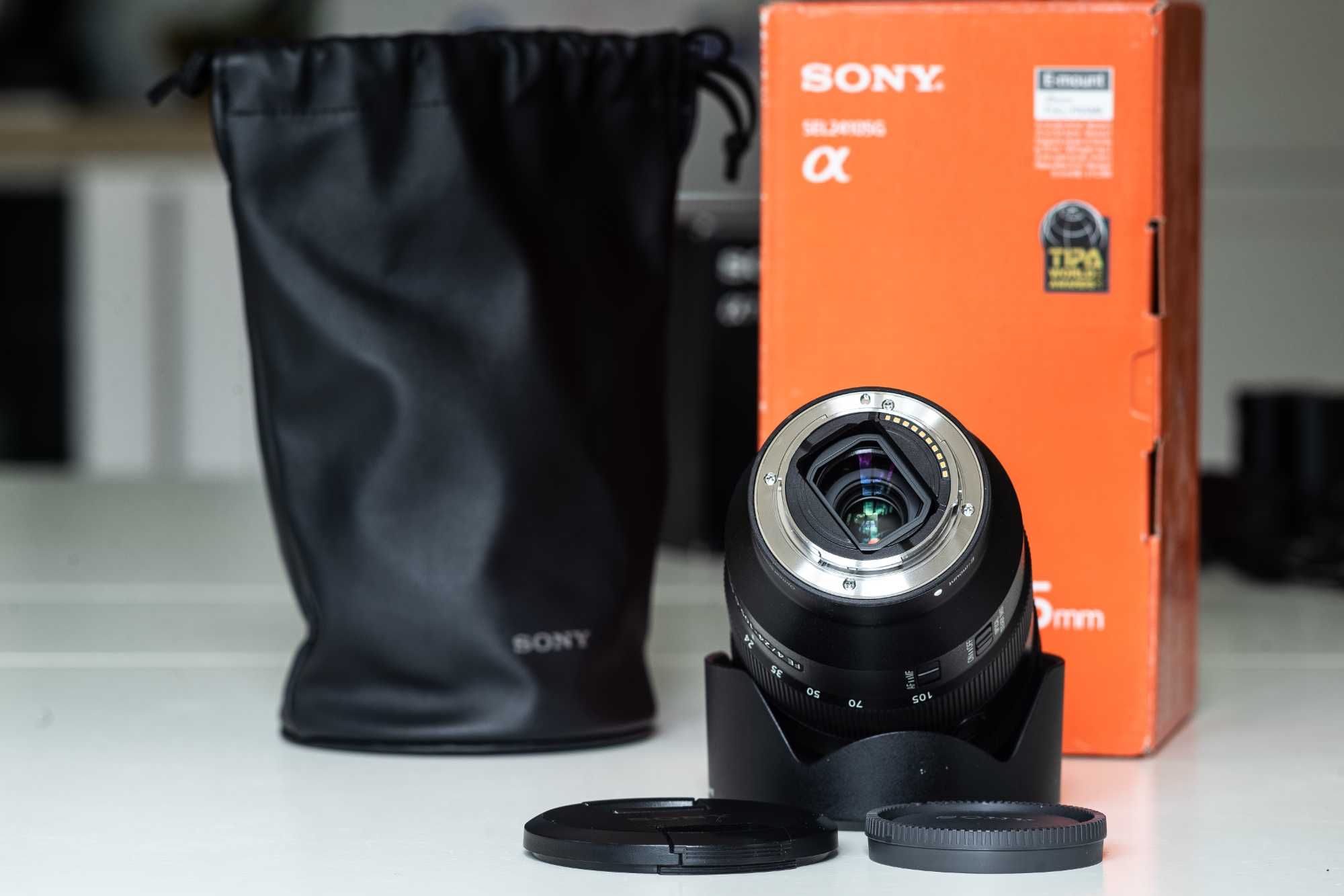 Sony FE 24-105mm f4 aproape nou, complet