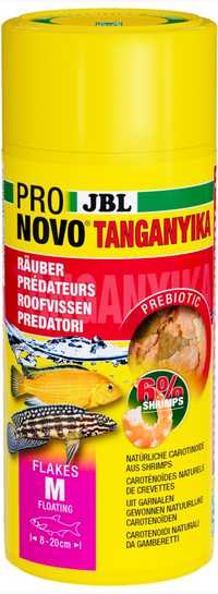 Корм для рыбок JBL Pro Novo Tanganyka хлопья 1000мл