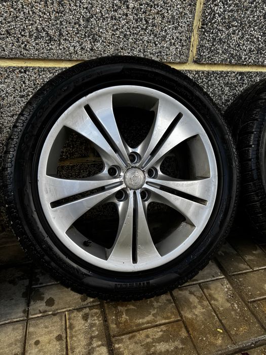 Джанти със зимни гуми pirelli 17цола за vw