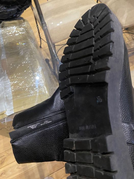 Дамски Боти, черни с цип, 38 номер