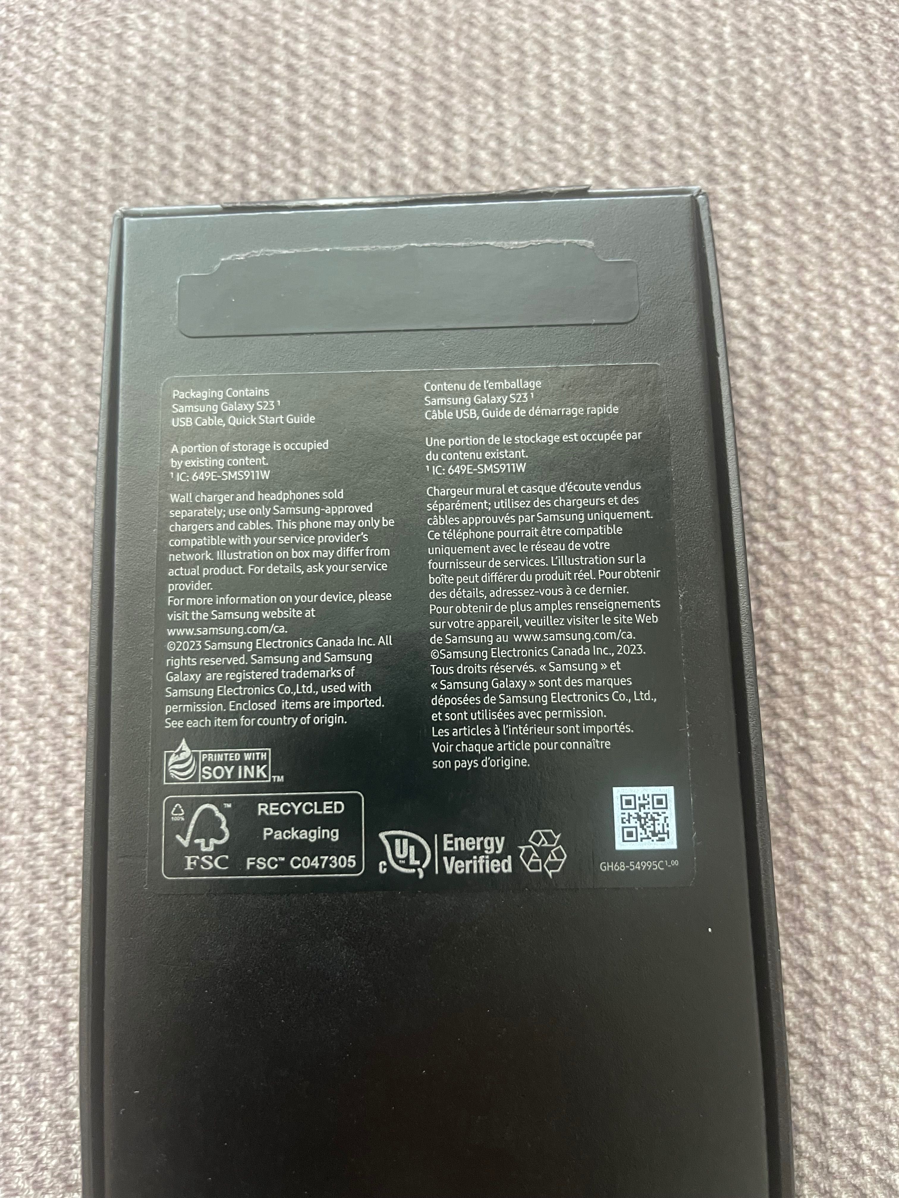 Samsung Galaxy S23 128 GB – почти нов, 2 дни ползван
