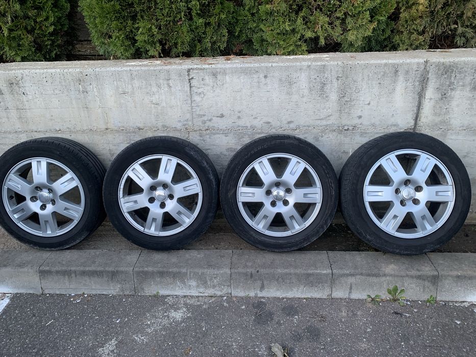 Roti aliaj 16 “ originale Ford cu anvelope vara Debica DOT 2022