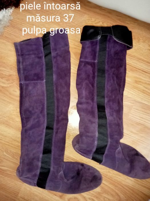 Ghete și cizme din piele