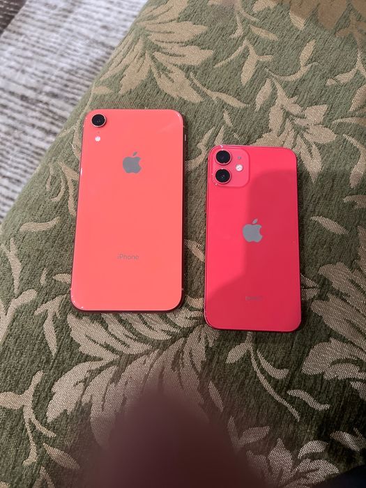 Продам iPhone 12 mini и IPhone XR, бу
