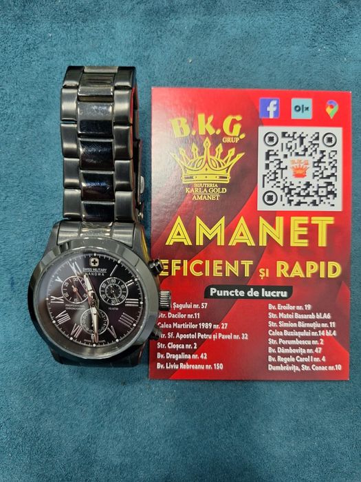 Ceas Swiss Military Hanowa Amanet BKG