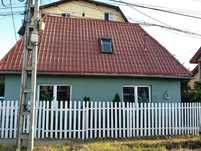 Vand sau inchiriez casa P+M 3 cam buc baie curte comuna ocupabil