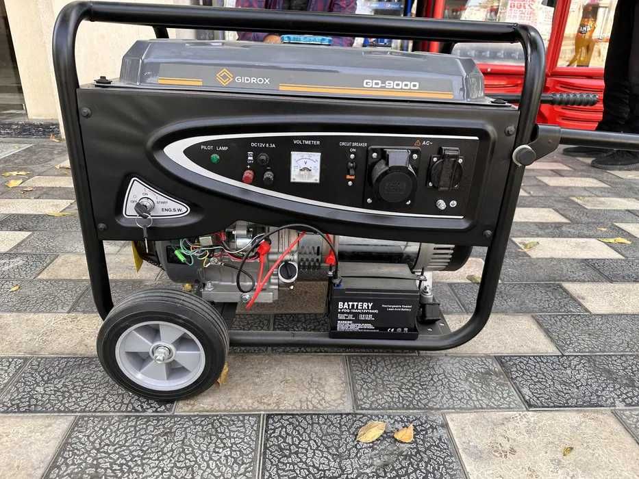 Generator Gidrox  7.5 KW Бесплатная доставка