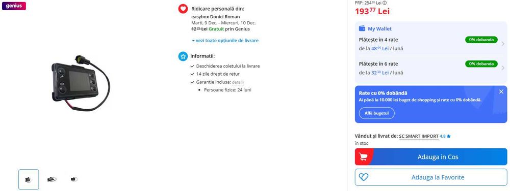 LCD Display cu telecomanda pentru sirocouri- incalzitoare (12/24/220V)