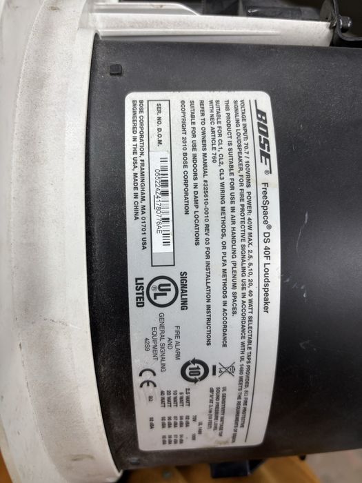 Bose  Ds 40f 2 bucati