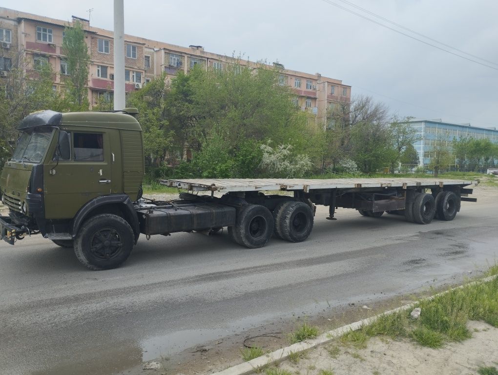 КАМАЗ шаланда продаётся  на хаду KAMAZ sotiladi