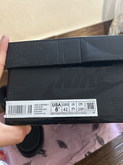 Jordan 1 low X Travis Scott